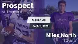 Matchup: Prospect  vs. Niles North  2020