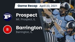 Recap: Prospect  vs. Barrington  2021