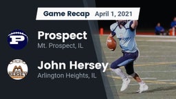 Recap: Prospect  vs. John Hersey  2021