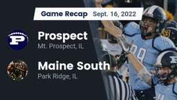 Recap: Prospect  vs. Maine South  2022