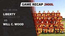 Recap: Liberty  vs. Will C. Wood 2016