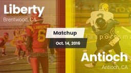 Matchup: Liberty  vs. Antioch  2016