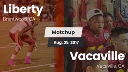 Matchup: Liberty  vs. Vacaville  2017