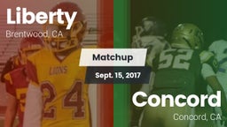 Matchup: Liberty  vs. Concord  2017
