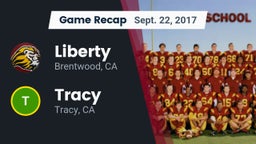 Recap: Liberty  vs. Tracy  2017