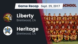 Recap: Liberty  vs. Heritage  2017