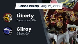 Recap: Liberty  vs. Gilroy  2018