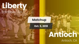 Matchup: Liberty  vs. Antioch  2018