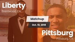 Matchup: Liberty  vs. Pittsburg  2018