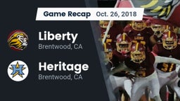 Recap: Liberty  vs. Heritage  2018