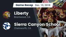 Recap: Liberty  vs. Sierra Canyon School 2018