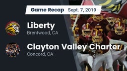 Recap: Liberty  vs. Clayton Valley Charter  2019