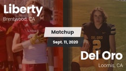 Matchup: Liberty  vs. Del Oro  2020