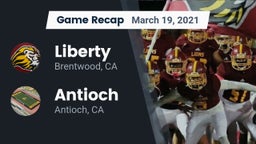 Recap: Liberty  vs. Antioch  2021