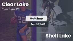 Matchup: Clear Lake vs. Shell Lake  2016