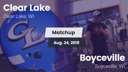 Matchup: Clear Lake vs. Boyceville  2018