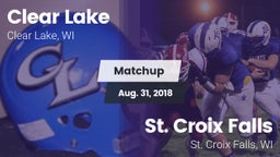 Matchup: Clear Lake vs. St. Croix Falls  2018