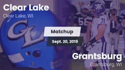 Matchup: Clear Lake vs. Grantsburg  2019