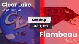 Matchup: Clear Lake vs. Flambeau  2019
