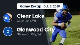 Recap: Clear Lake  vs. Glenwood City  2020