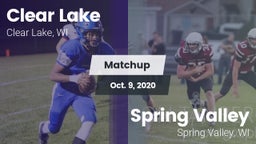 Matchup: Clear Lake vs. Spring Valley  2020