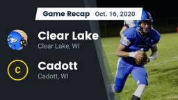 Recap: Clear Lake  vs. Cadott  2020