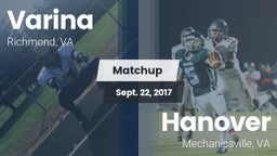 Matchup: Varina  vs. Hanover  2017