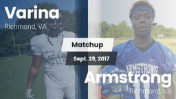 Matchup: Varina  vs. Armstrong  2017