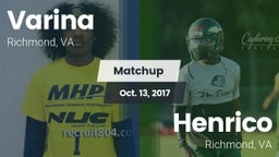 Matchup: Varina  vs. Henrico  2017
