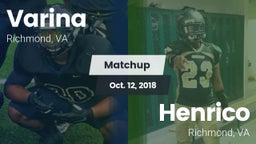 Matchup: Varina  vs. Henrico  2018