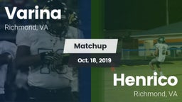 Matchup: Varina  vs. Henrico  2019