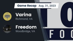 Recap: Varina  vs. Freedom  2023