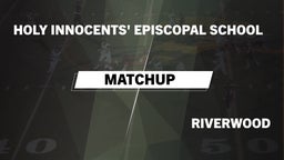 Holy Innocents Episcopal football highlights Matchup: Holy vs. Riverwood 2016