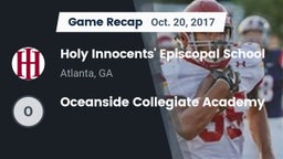 Recap: Holy Innocents' Episcopal School vs. Oceanside Collegiate Academy 2017
