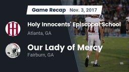 Recap: Holy Innocents' Episcopal School vs. Our Lady of Mercy  2017