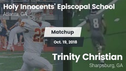 Matchup: Holy vs. Trinity Christian  2018