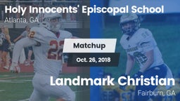 Matchup: Holy vs. Landmark Christian  2018