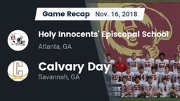 Recap: Holy Innocents' Episcopal School vs. Calvary Day  2018