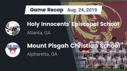 Recap: Holy Innocents' Episcopal School vs. Mount Pisgah Christian School 2019