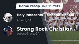 Recap: Holy Innocents' Episcopal School vs. Strong Rock Christian  2019