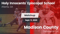 Matchup: Holy vs. Madison County  2020