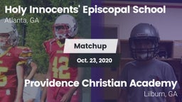 Matchup: Holy vs. Providence Christian Academy  2020