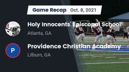 Recap: Holy Innocents' Episcopal School vs. Providence Christian Academy  2021