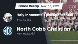 Recap: Holy Innocents' Episcopal School vs. North Cobb Christian  2021