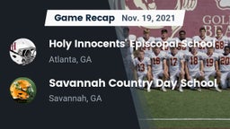 Recap: Holy Innocents' Episcopal School vs. Savannah Country Day School 2021