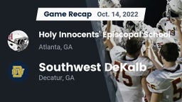 Recap: Holy Innocents' Episcopal School vs. Southwest DeKalb  2022