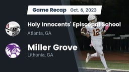 Recap: Holy Innocents' Episcopal School vs. Miller Grove  2023