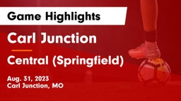 Carl Junction  vs Central  (Springfield) Game Highlights - Aug. 31, 2023