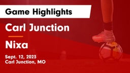 Carl Junction  vs Nixa  Game Highlights - Sept. 12, 2023