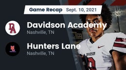 Recap: Davidson Academy  vs. Hunters Lane  2021